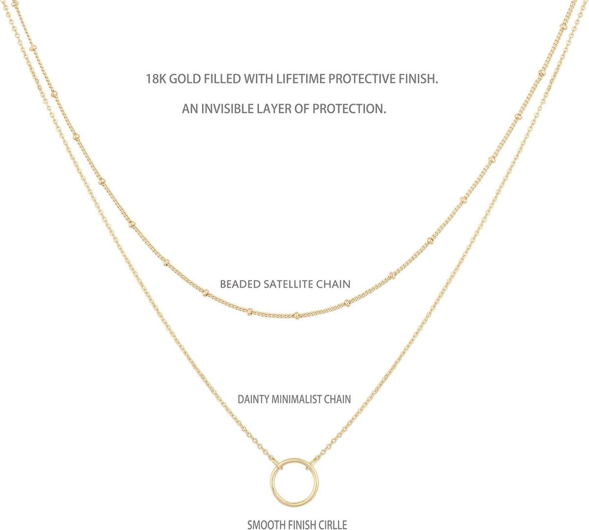 MEVECCO Layered Heart Necklace Pendant Handmade 18k Gold Plated Dainty Gold Choker Arrow Bar Layering Long Necklace for Women MEVECCO Layered Heart Necklace Pendant Handmade 18k Gold Plated Dainty Gold Choker Arrow Bar Layering Long Necklace for Women