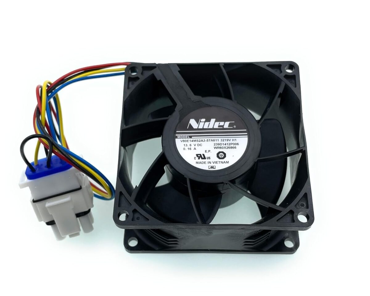 MacMaxe Refrigerator Evaporator Fan Motor Replacement for GE GFE27GSDASS – Motor for Fresh Food Section