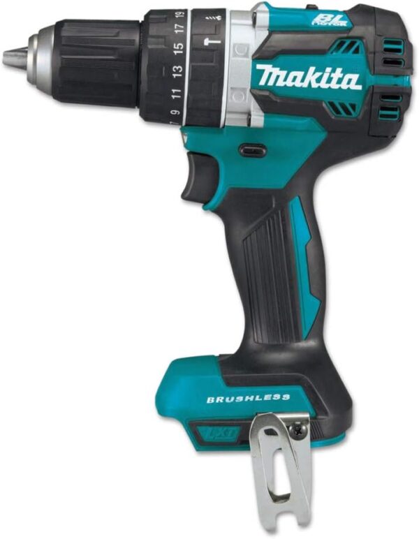 Makita XPH12Z 18V LXT Lithium-Ion Brushless Cordless 1/2″ Hammer Driver-Drill, Tool Only