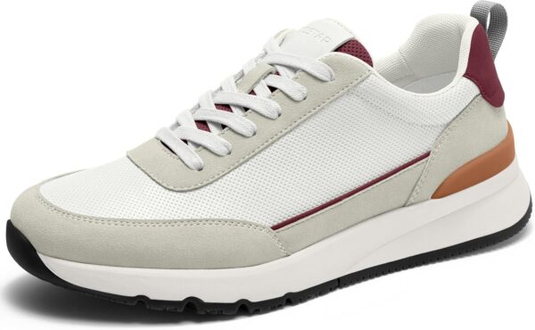 Mens Casual Shoes Comfortable Dress Sneakers Lightweight Lace-up Non Slip Walking Shoes