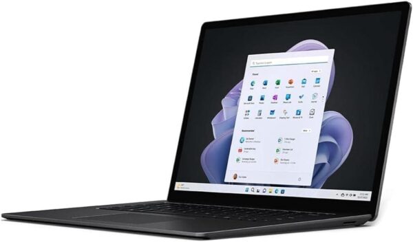 Microsoft Surface Laptop 5 13.5″ Touchscreen Notebook – 2256 x 1504 – Intel Core i5 12th Gen i5-1245U Deca-core (10 Core) 1.60 GHz – Intel Evo Platform – 16 GB Total RAM – 256 GB SSD – Matte Black