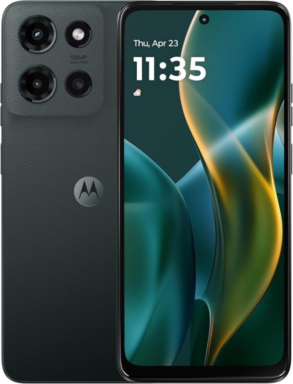 Motorola Moto G – 2025 | Unlocked | Made for US 4/128GB | 50MP Camera | Forest Gray