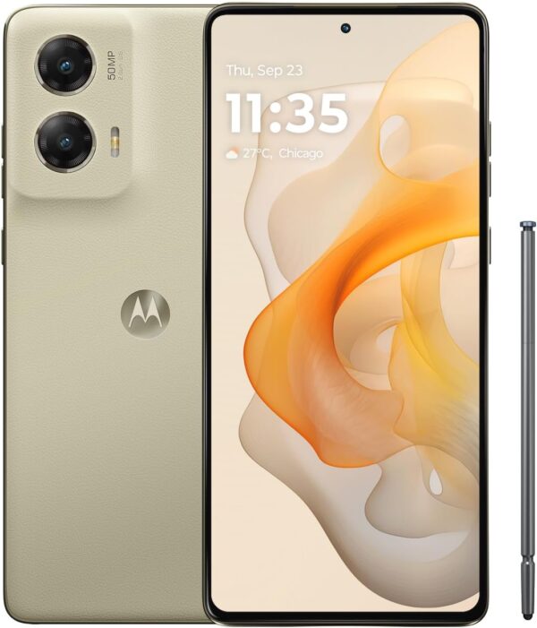 Motorola Moto G Stylus 5G | 2024 | Unlocked | Made for US 8/256GB | 50MP Camera | Caramel Latte