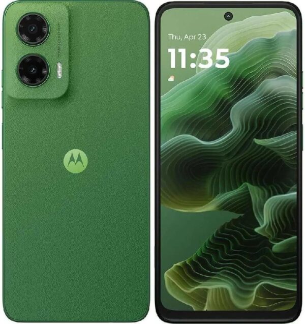 Motorola Moto G35, 256GB Storage, 8GB RAM, 6.72″ Display, Dual SIM Unlocked Smartphone, Leaf Green