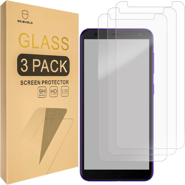 Mr.Shield Screen Protector Compatible with Gabb Phone [Tempered Glass] [3-Pack] [Japan Glass with 9H Hardness]