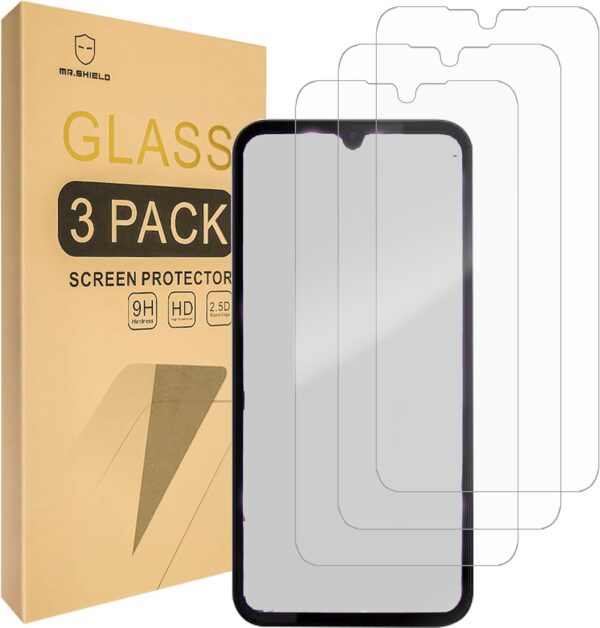 Mr.Shield Screen Protector compatible with Gabb Phone 4 Pro [Tempered Glass] [3-PACK] [Japan Glass with 9H Hardness]
