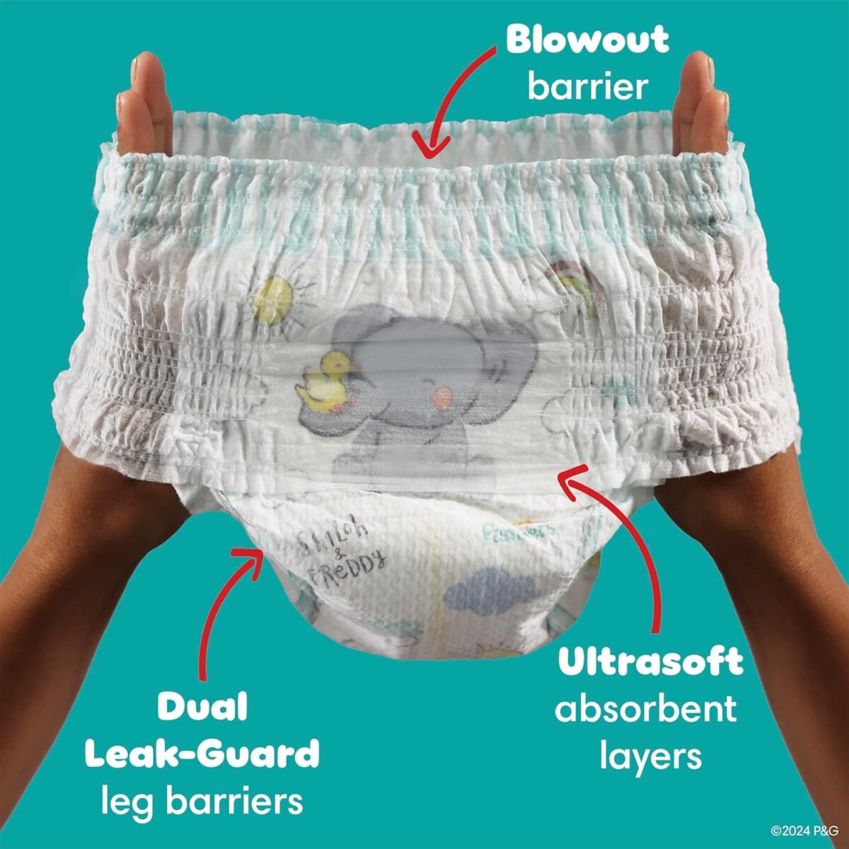 Pampers Diapers Swaddlers 360 Size 6 72 Count for up to 100 Leakproof Premium Skin Protection Pampers Diapers - Swaddlers 360 - Size 6, 72 Count, for up to 100% Leakproof Premium Skin Protection