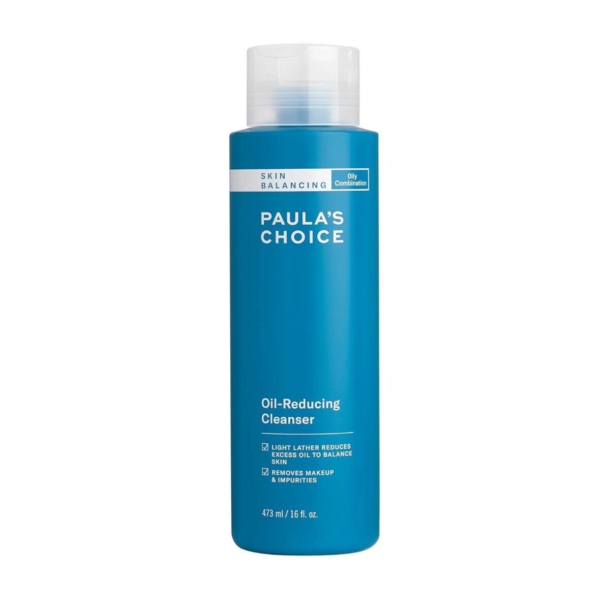 Paula’s Choice SKIN BALANCING Oil-Reducing Cleanser with Aloe, Face Wash for Oily Skin & Large Pores