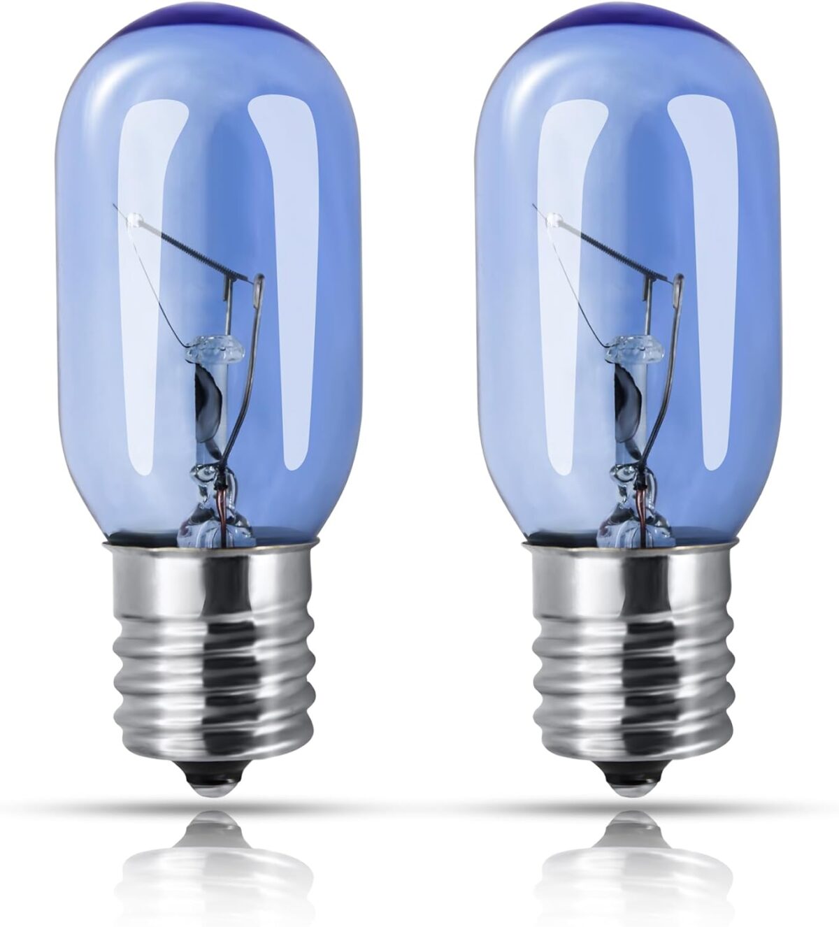 Refrigerator Light Bulb 297048600 241552802, 40W, T8, for Frigidaire, Kenmore, Whirlpool, KitchenAid, Electrolux, AP3770086 AH976993 EA976993 Refrigerators Bulbs – 2 Pack