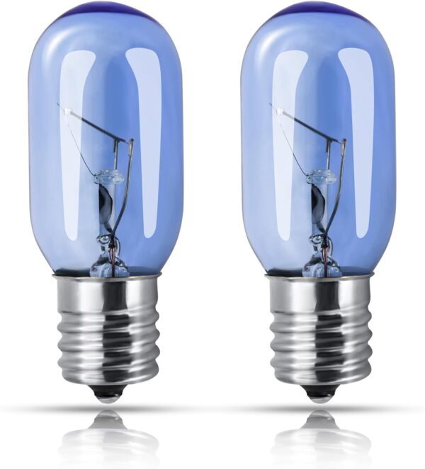Refrigerator Light Bulb 297048600 241552802, 40W, T8, for Frigidaire, Kenmore, Whirlpool, KitchenAid, Electrolux, AP3770086 AH976993 EA976993 Refrigerators Bulbs – 2 Pack