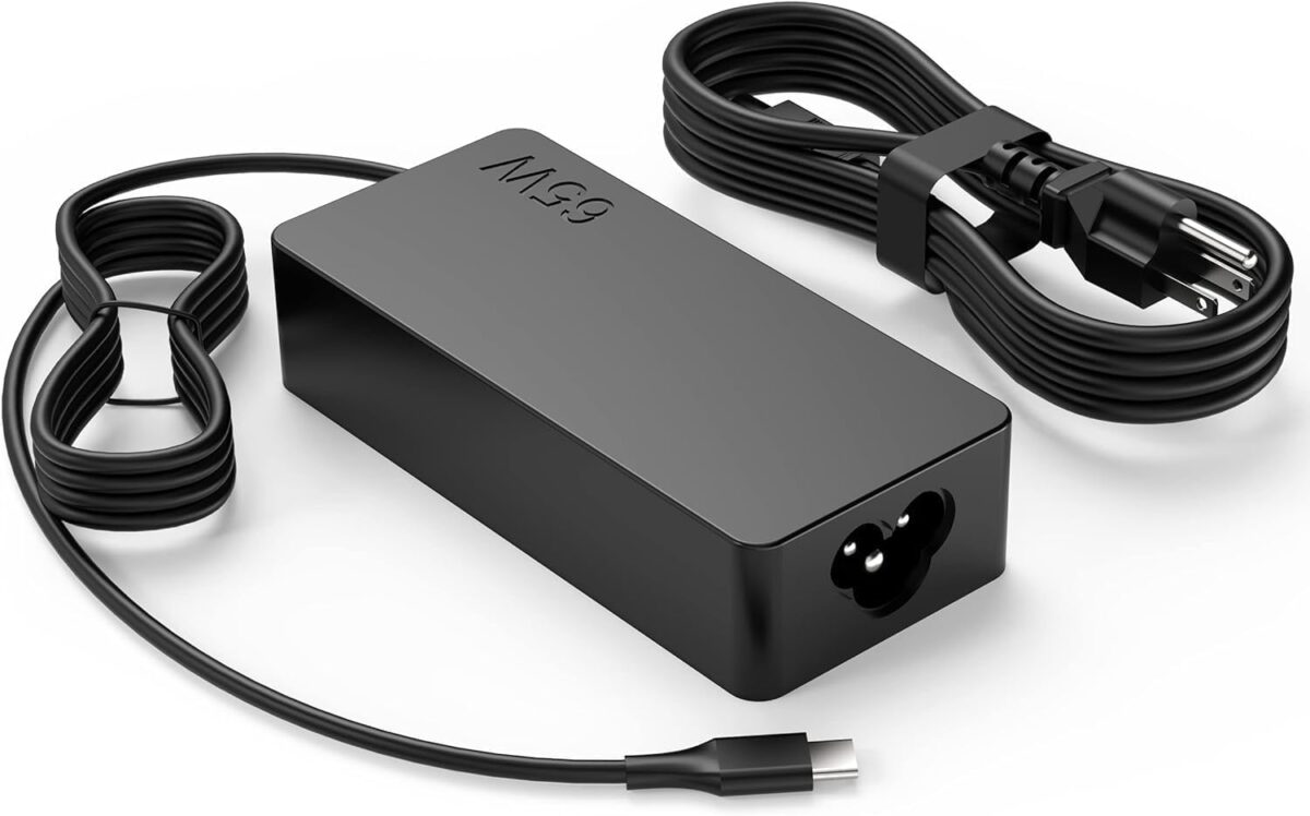 Replacement for Lenovo 65W USB C Charger,fit for Lenovo Thinkpad/Yoga/Chromebook Laptop,T480 T480S C930 C940 100e 300e 500e ADLX65YDC2A ADLX65YLC3D 4X20M26268,65W 45W