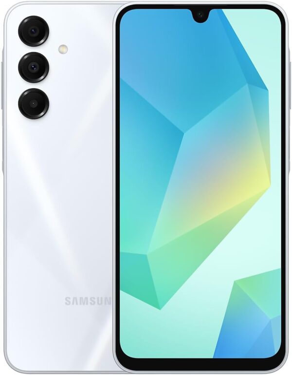 SAMSUNG Galaxy A16 5G (SM-A166M/DS), 256GB 8GB RAM, Dual SIM, Factory Unlocked GSM, International Version (25W Power Adapter Bundle) – (Light Gray)