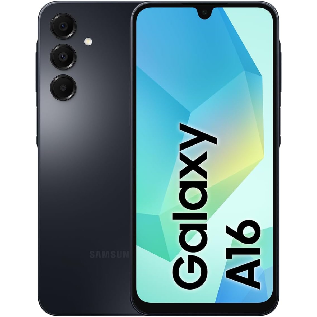 Samsung Galaxy A16 4G LTE (128GB + 4GB) International Model SM-A165F/DS Factory Unlocked, 6.7″, Dual SIM, 50MP Triple Camera (Case Bundle), Black