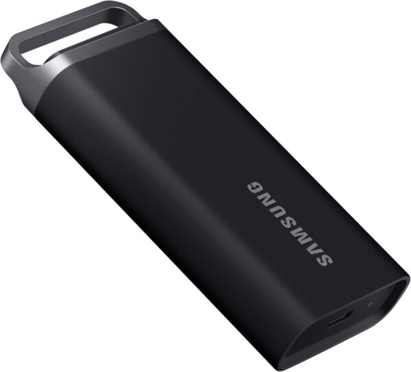 Samsung T5 EVO Portable SSD 4TB, USB 3.2 Gen 1 External Solid State Drive, Seq. Read Speeds Up to 460MB/s for Gaming and Content Creation, MU-PH4T0S/AM, Black