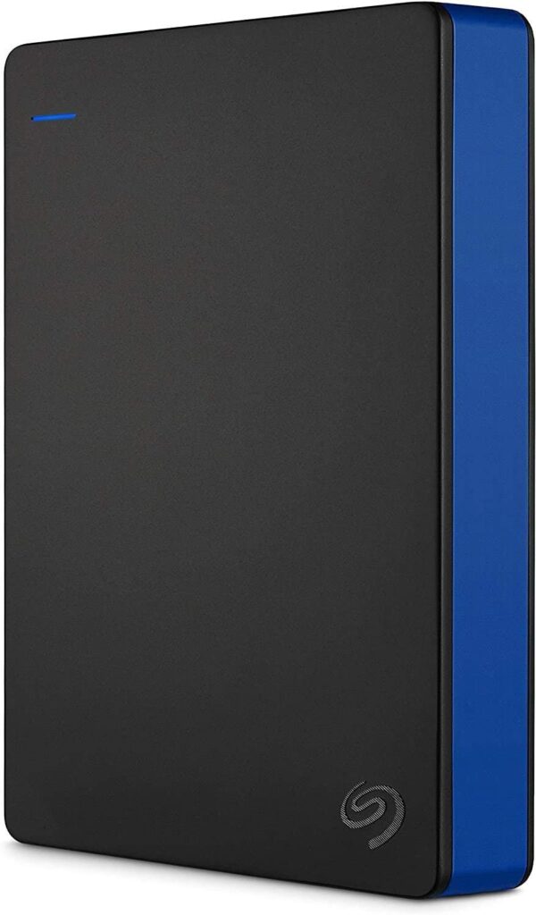 Seagate Game Drive 4TB External Hard Drive Portable HDD – Compatible With PS4 (STGD4000400) blue