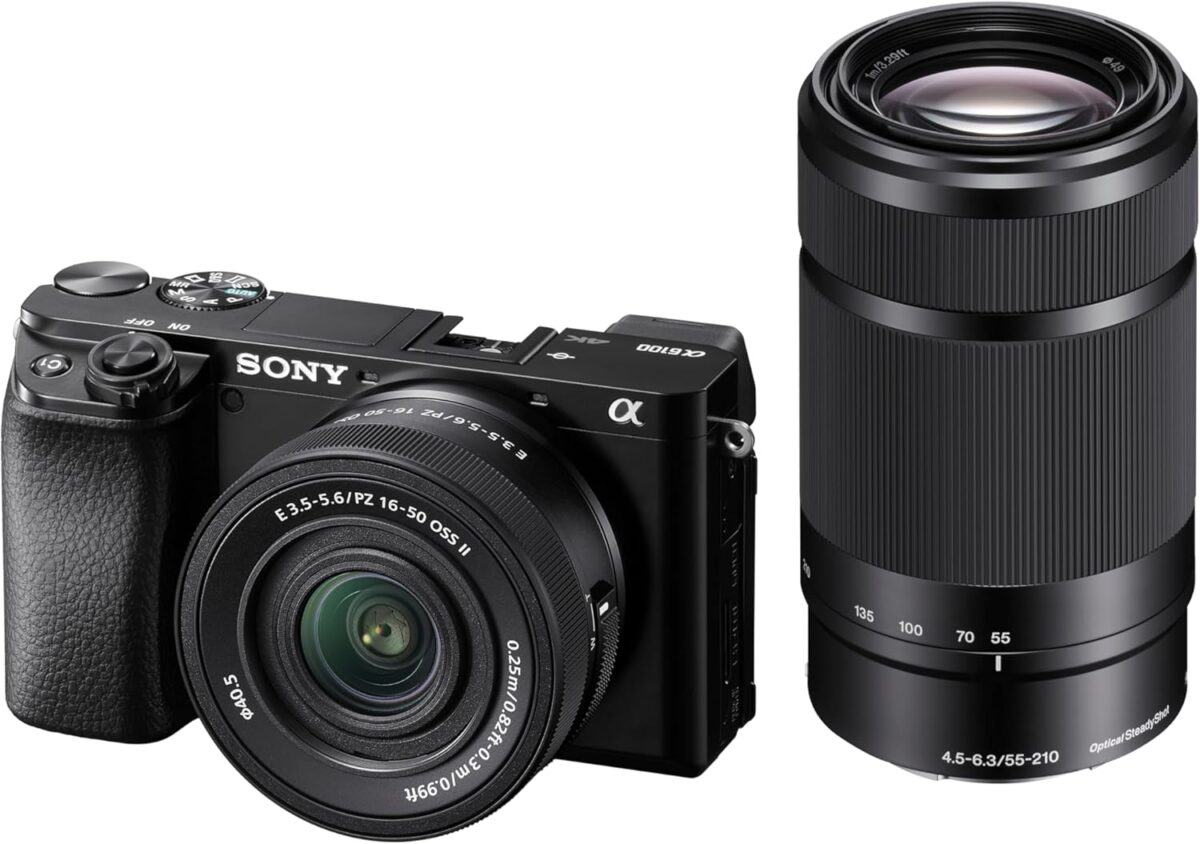 Sony Alpha a6100 w/ 16-50mm + 55-210mm