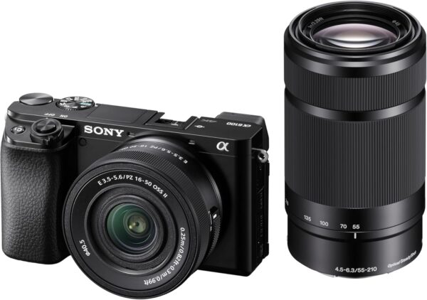 Sony Alpha a6100 w/ 16-50mm + 55-210mm