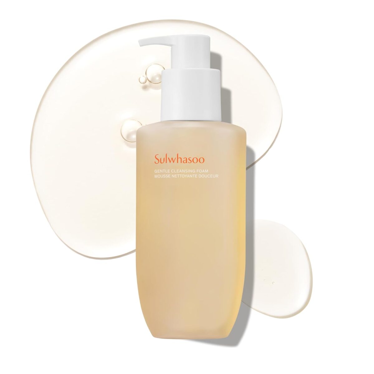 Sulwhasoo Gentle Cleansing Foam – Korean Face Wash for All Skin Types, Moisturizes & Rejuvenates, Removes Dirt & Impurities, Softens Skin, Hydrating Cleanser