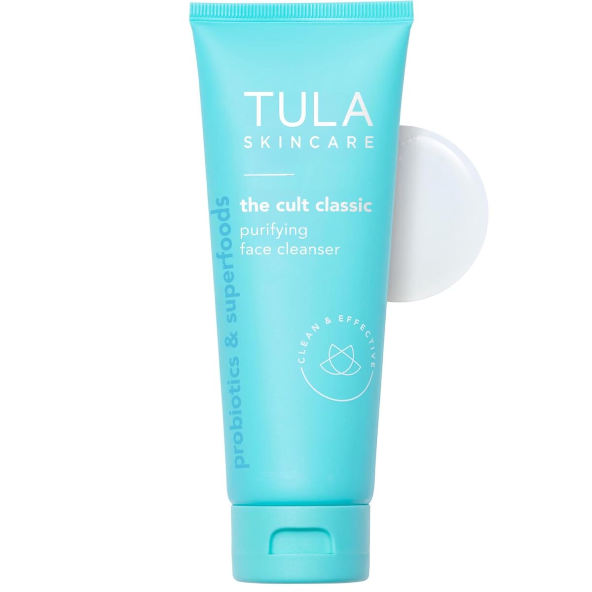 TULA Skin Care Cult Classic Purifying Face Cleanser – Gentle and Effective Face Wash, Makeup Remover, Nourishing and Hydrating