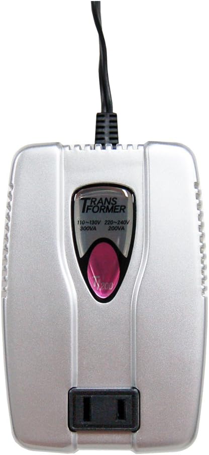 Transformer converts 110-130V(US) / 300VA 220-240V(EUR) / 200VA for use of Japanese consumer electronics products NTI-200