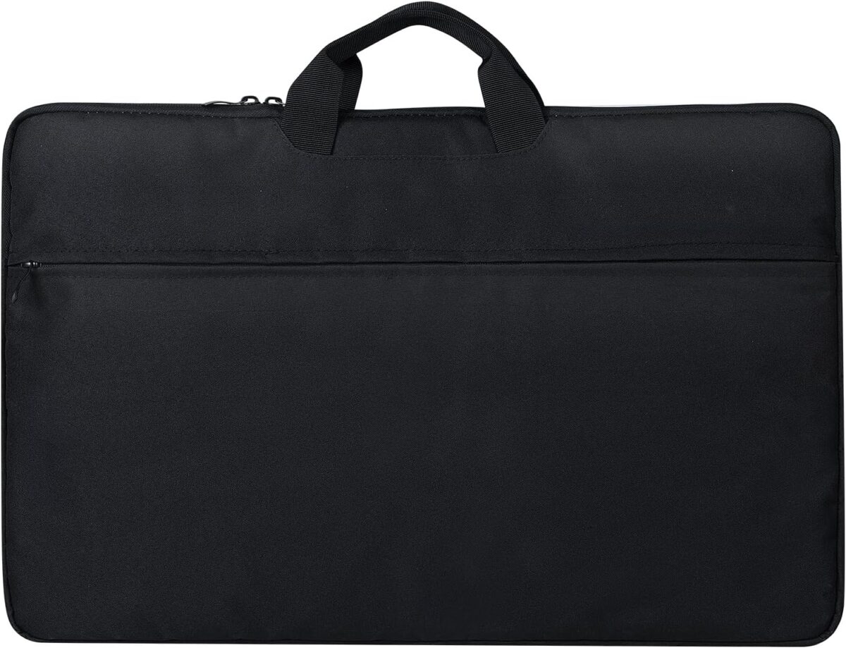 UPERFECT Laptop Sleeve 24-inch for Laptop/Portable Monitor/Notebook/Tablet with Large Capacity Side Pockets & Durable Handle-Waterproof/Shockproof-Padded Compartments-Zippered Accessory Storage