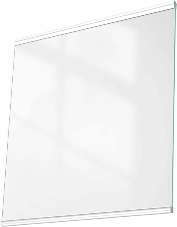 UPGRADED DA97-16362A Refrigerator Glass Shelf Compatible with Samsung Fridge Glass Shelf Replacement AP7224852 PS17501265 EAP17501265 DA97-16362T Upper Glass Shelf Replacement