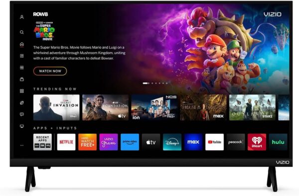 VIZIO 32 Inch V Series Full Array LED Smart HD TV 1080p, Bluetooth Compatible with VRR, DTS Virtual X, Airplay 2 and Chromecast Built-in (VHD32M-0810) (Renewed)