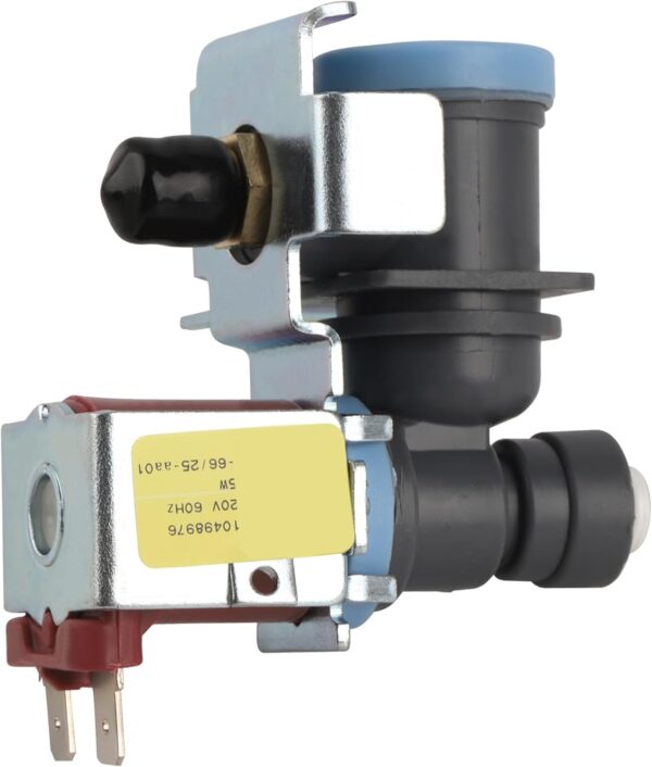 W10498976 Refrigerator Ice Maker Water Inlet Solenoid Valve Replacement for Whirlpool Maytag Kenmore GB2 GB9 GX2 MBL MBR WRF Series, Water Inlet Valve WP2315576 W10420082 WPW1049897 AP6022334