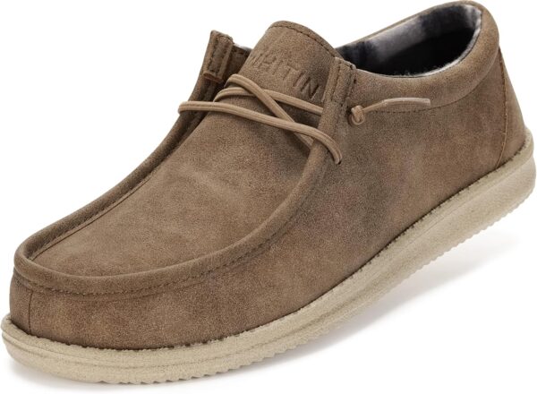 WHITIN Men’s Easy Breezy Slip On Loafers | Foam-Cushioned Footbed | Ultralight Flex Sole