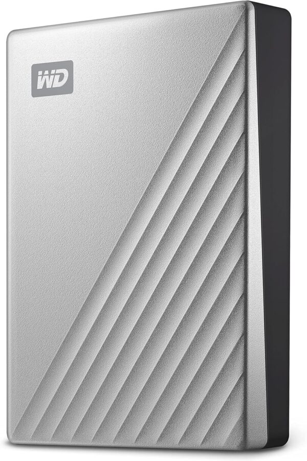 Western Digital 4TB My Passport Ultra for Mac Silver Portable External Hard Drive HDD, USB-C and USB 3.1 Compatible – WDBPMV0040BSL-WESN Western Digital 4TB My Passport Ultra for Mac Silver Portable External Hard Drive HDD, USB-C and USB 3.1 Compatible – WDBPMV0040BSL-WESN