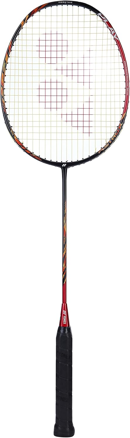 YONEX Astrox 99 Play Graphite Strung Badminton Racket with Full Racket Cover (Cherry Sunburst) | for Intermediate Players | 83 Grams | Maximum String Tension – 28lbs