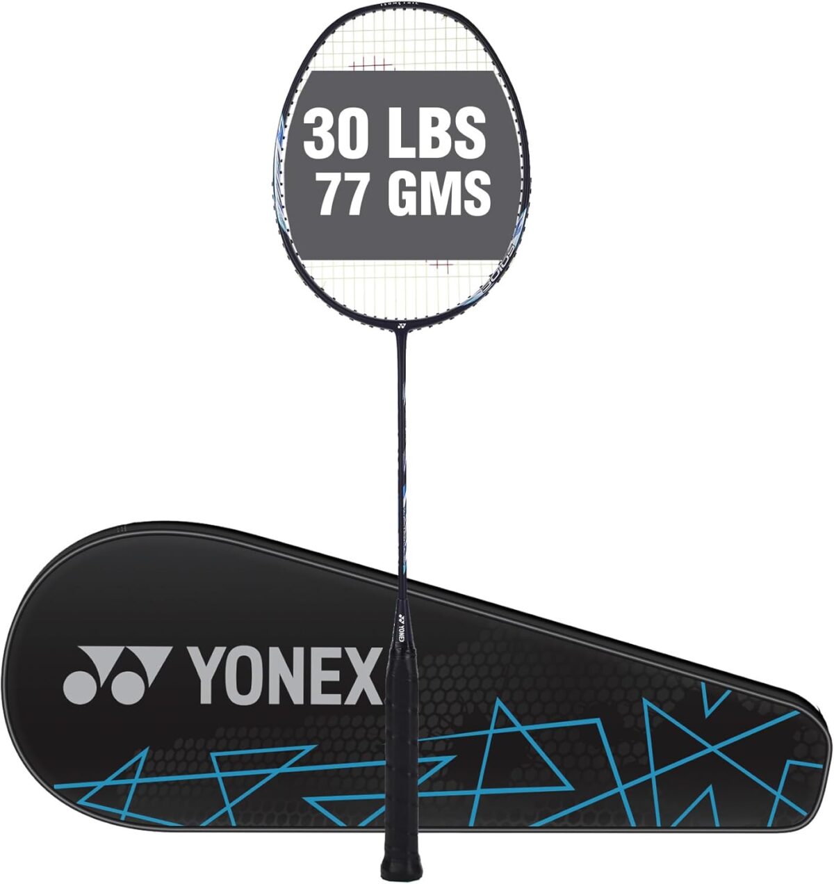 YONEXYONEX Astrox Smash Badminton Racket, Black/red