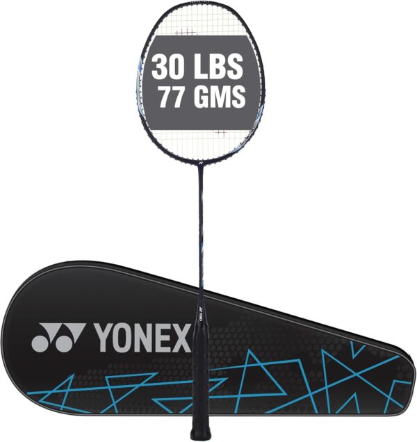 YONEXYONEX Astrox Smash Badminton Racket, Black/red