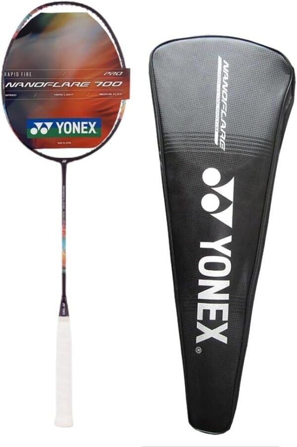 Yonex 2nd Gen Nanoflare 700 Pro (Midnight Purple) Badminton Racket, UNSTRUNG