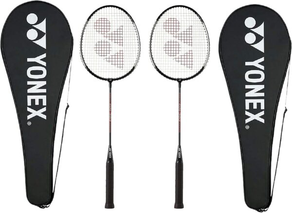 Yonex GR 303 Combo Badminton Racquet with Full Cover, Set of 2