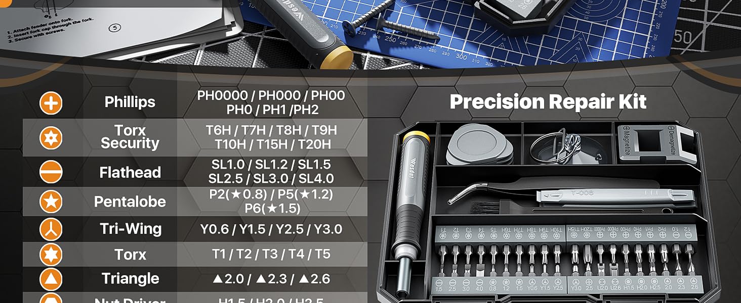 precision screwdriver set