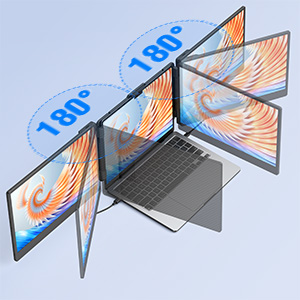 dual screen monitor for laptop