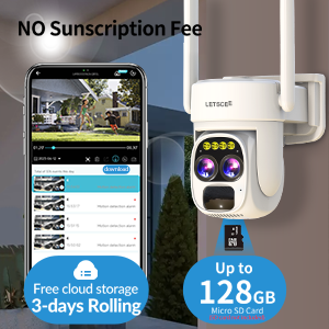 no month fee security camera