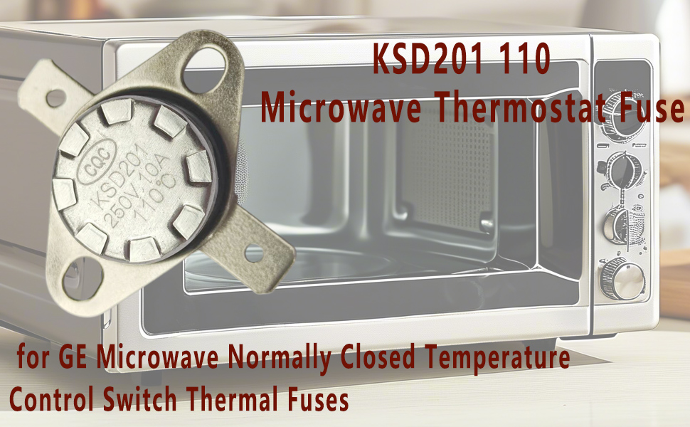KSD201 110-0 Microwave Thermostat Fuse