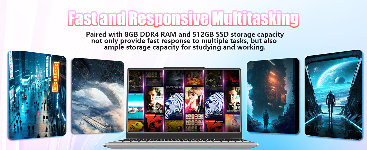 student laptop