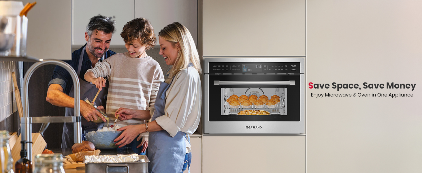 Enjoy Microwave & Oven in One Appliance