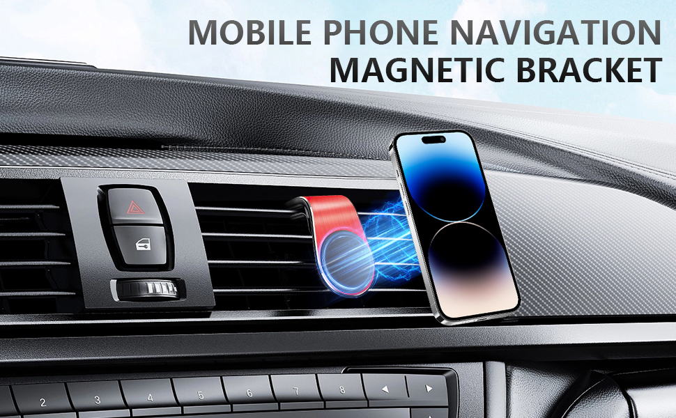 MOBILE PHONE NAVIGATION MAGNETIC BRACKET