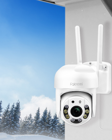 Faleemi 2K WiFi Camera for Home Surveillance with Cell Phone App
