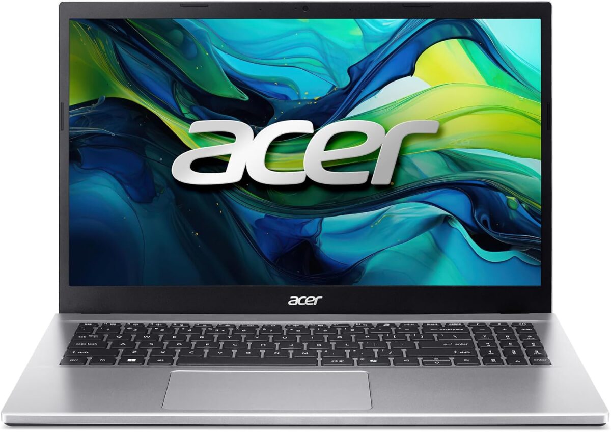acer Aspire Go 15 AI Ready Laptop, 15.6″ FHD (1920 x 1080) IPS Display, AMD Ryzen 7 5825U, AMD Radeon Graphics, 16GB DDR4, 512GB PCIe Gen4 SSD, Wi-Fi 6, Windows 11 Home, AG15-42P-R3NB