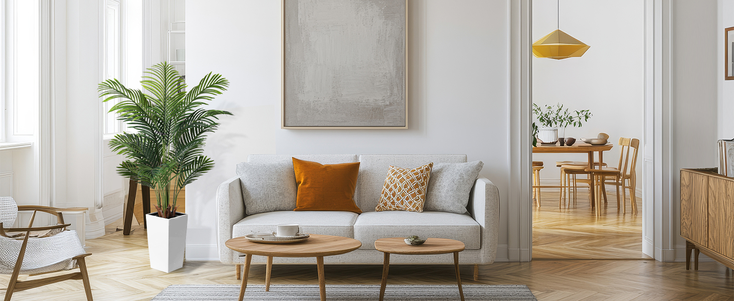 faux palm plant