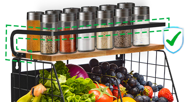 Magnetic Shelf for Fridge