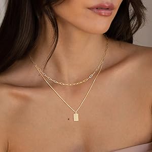 MFRYK Gold Necklace Stack