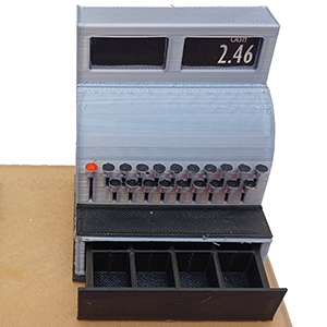 cash register, miniature