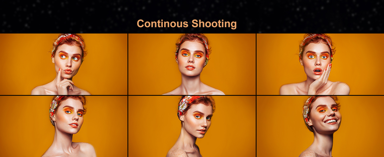 Continous Shooting point and shoot digital camera
