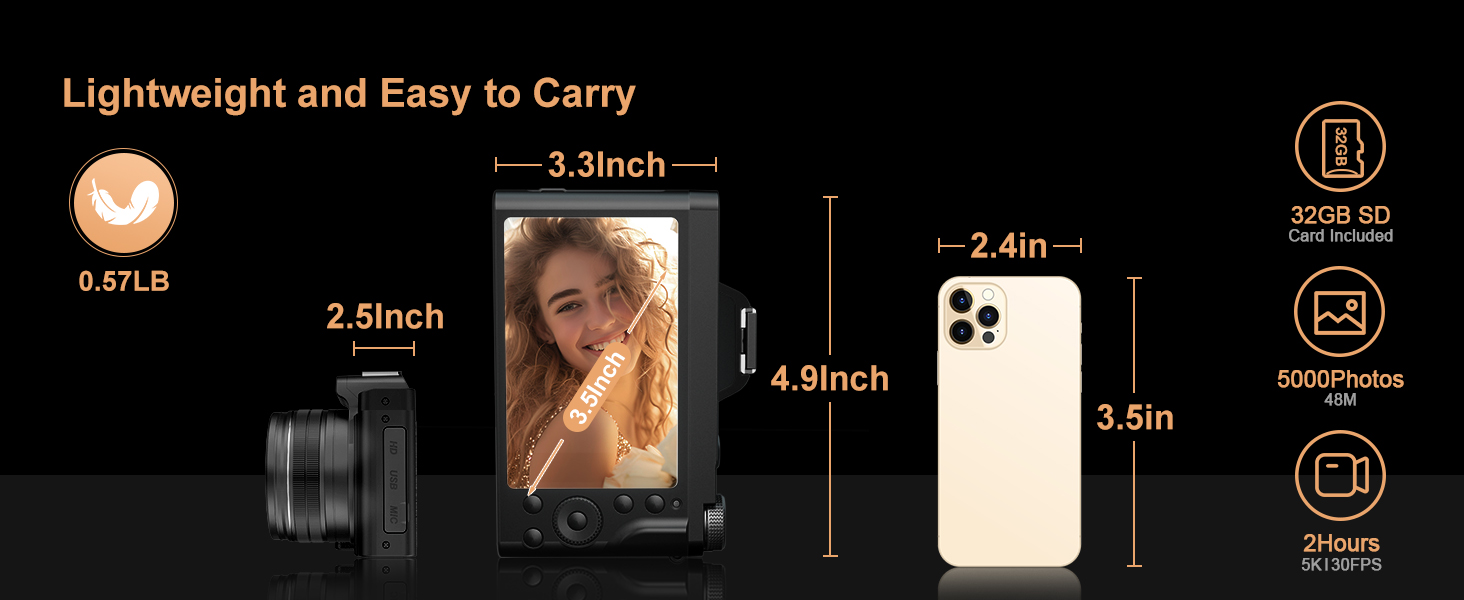 Mini size digital camera